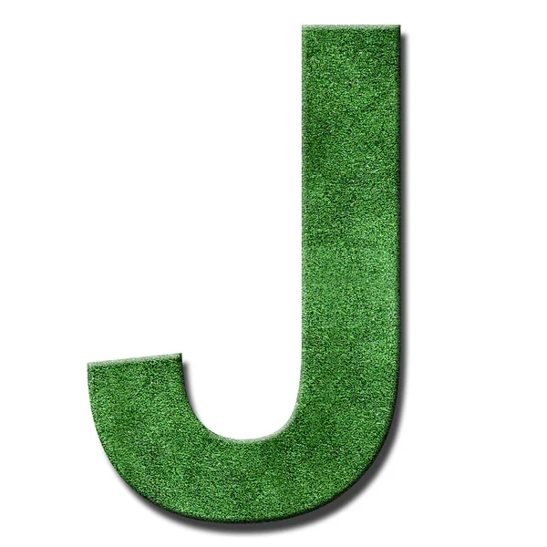 stock image Grass letters