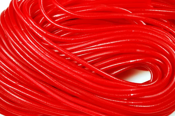 Красная лакрица — стоковое фото