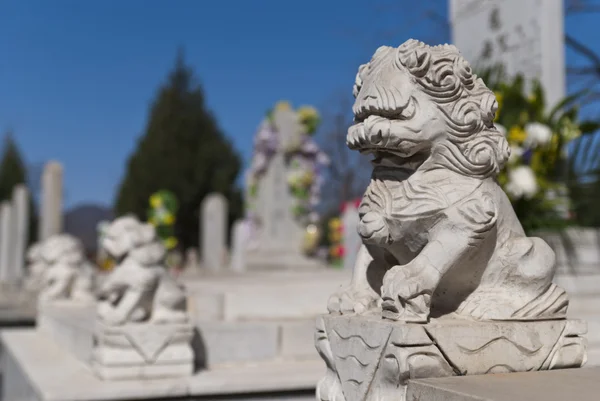 Cmentarz chiński — Zdjęcie stockowe