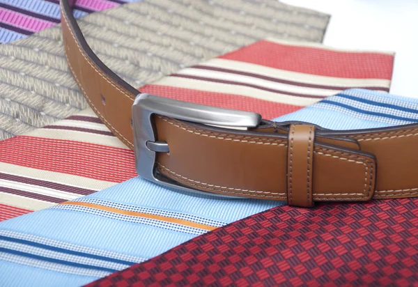 Corbata y cinturón — Foto de Stock