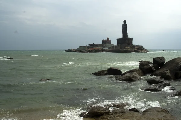 stock image Ocean Water, Rocks and Memorials