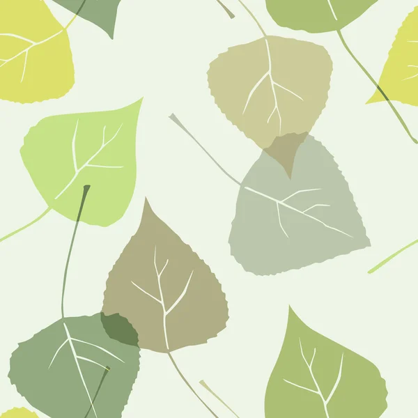 잎-완벽 한 패턴 — 스톡 벡터