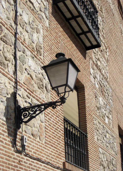 Vista hacia el casco antiguo de Madrid — Foto de Stock