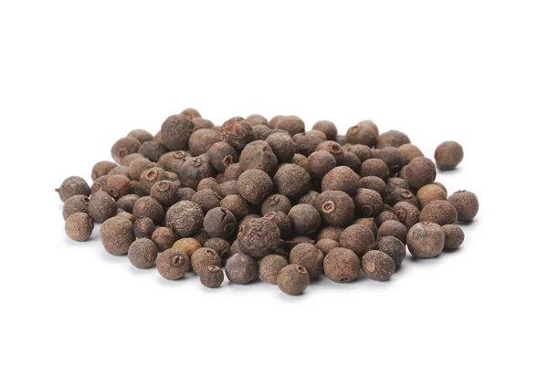 Pile of dried allspice fruits — Stock Photo, Image