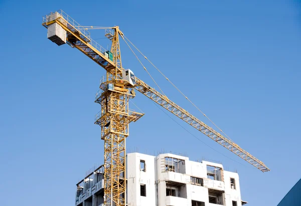 Stock image Construction site crane