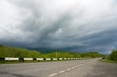 kırsal alanda yol