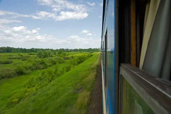 stock image Train goes