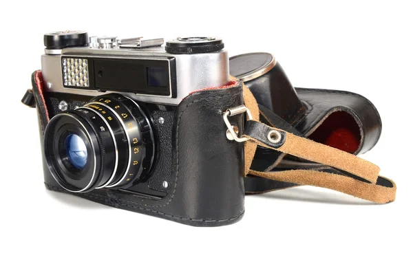 古いレトロな写真カメラ — ストック写真