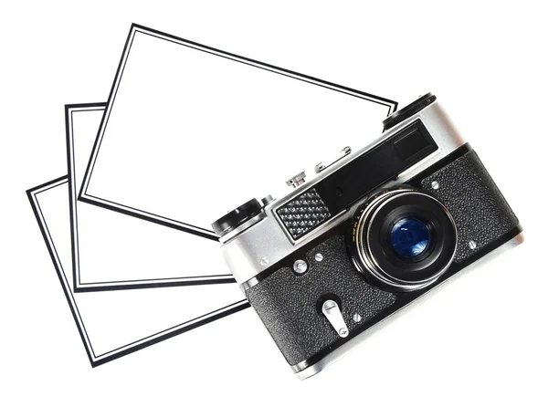 Old retro photo camera — Stock Photo, Image