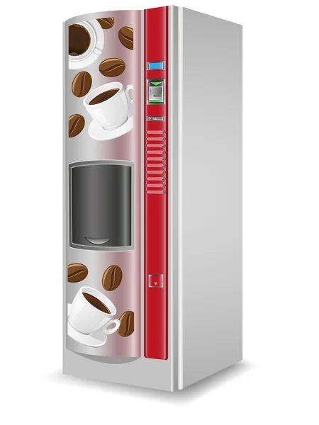 Vending coffee is a machine vector illustration — Stock Vector