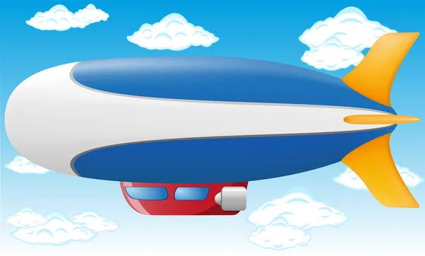Illustration vectorielle Zeppelin — Image vectorielle