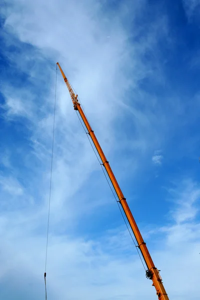 stock image Construction crane equipment