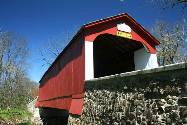 Van Sandt covered bridge — Stock Photo, Image