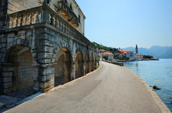 Perast πόλη στο Μαυροβούνιο — Φωτογραφία Αρχείου