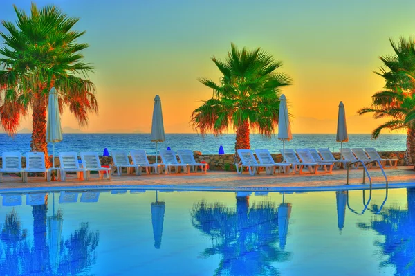 Resort grego — Fotografia de Stock