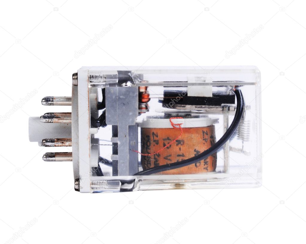 Electromechanical relay — Stock Photo © knotsmaster 9464326