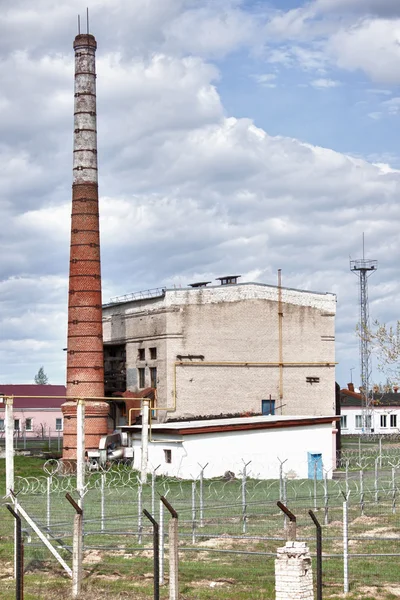 The building of the old boiler — Stock Photo, Image