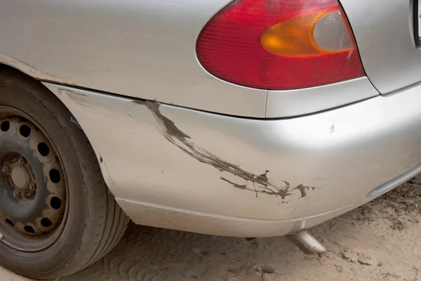 Damage to the bumper — Stock Photo, Image
