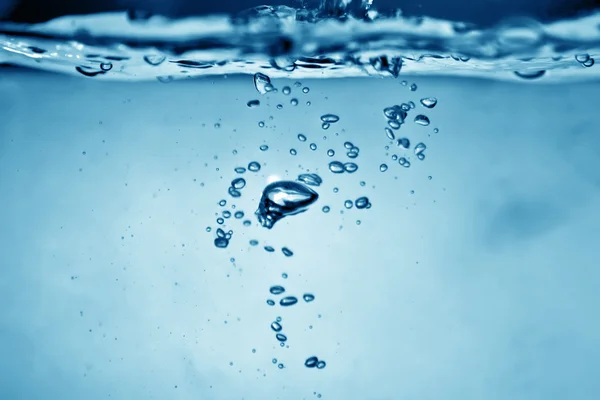Vatten bubblor bakgrund — Stockfoto