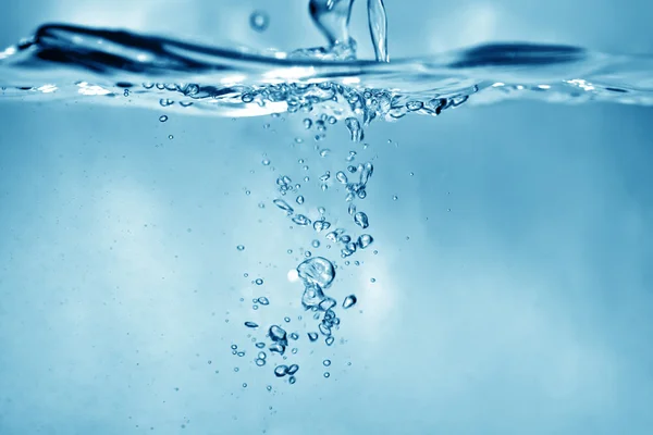 Water bubbles background — Stock Photo, Image