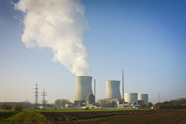 Атомна електростанція Гундреммінген — стокове фото