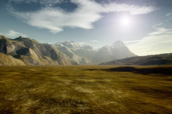 Paisaje sin vegetación — Foto de Stock