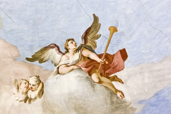 Вискирхе, Фреско
