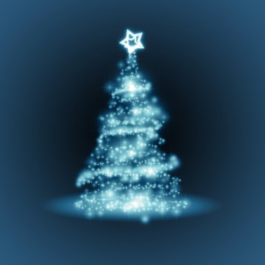 Mavi Noel ağacı
