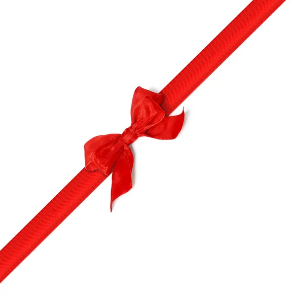 stock image Red bow