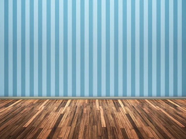 Jasne podłogi niebieski — Zdjęcie stockowe