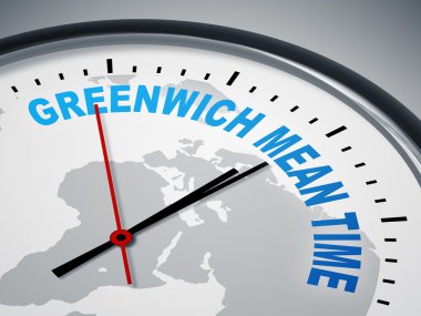 Greenwich Mean Time clipart