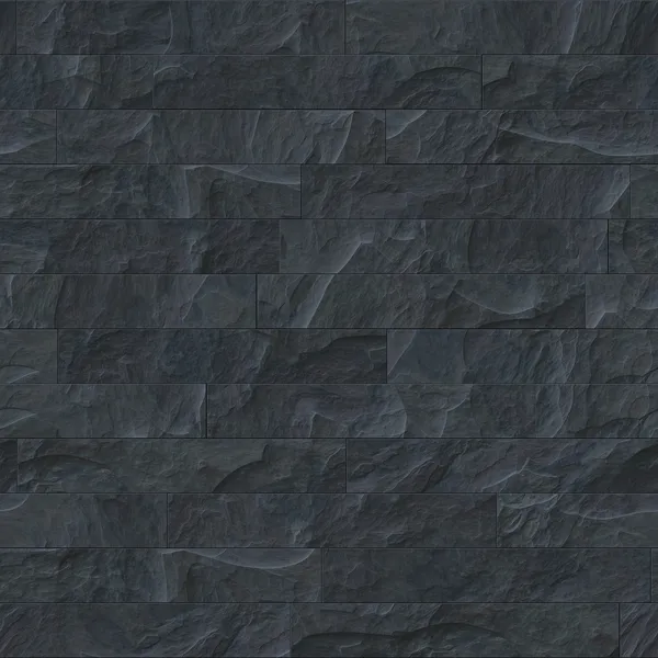 Бесшовная чёрная каменная текстура — стоковое фото