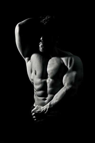 Bodybuilding άνθρωπος — Φωτογραφία Αρχείου
