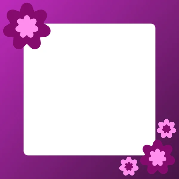 Blomsterram — Stockfoto