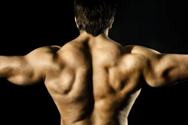 Uomo bodybuilding — Foto Stock