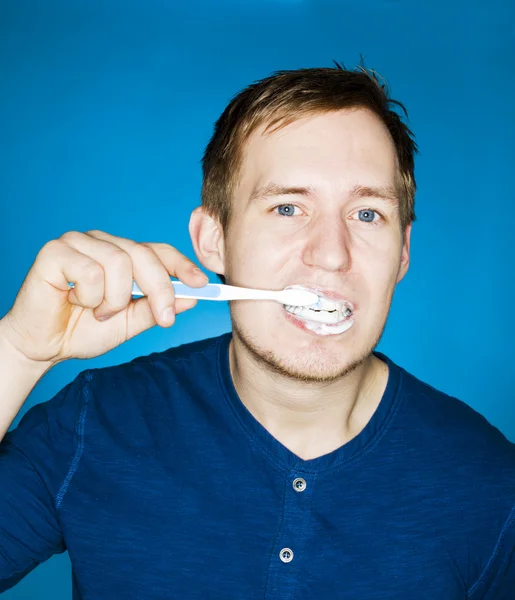 Brushing Teeths — Stock Photo, Image