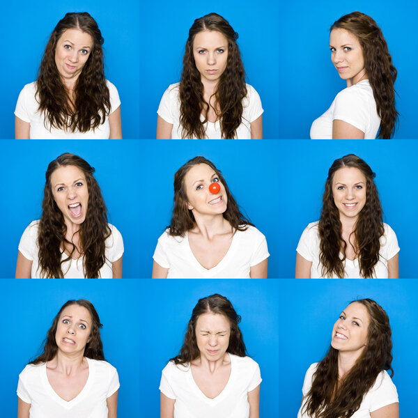 Collage of portraits