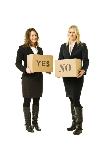 Yes or no Option — Stock Photo, Image