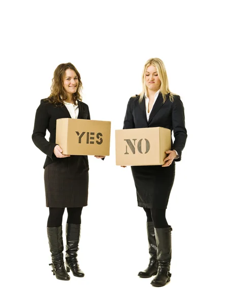 Επιλογή Ναι ή όχι — Φωτογραφία Αρχείου