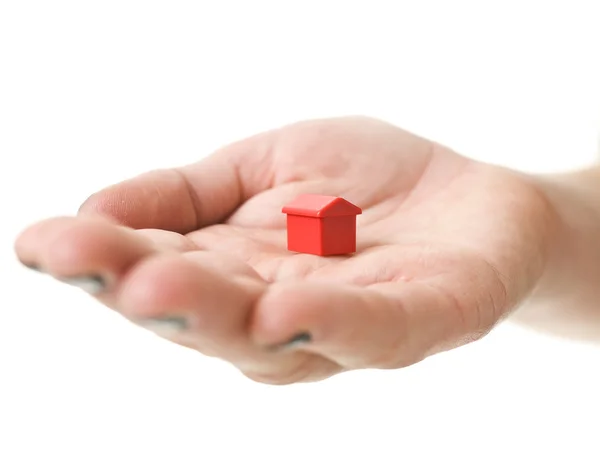 Hand with House — Stock Photo, Image