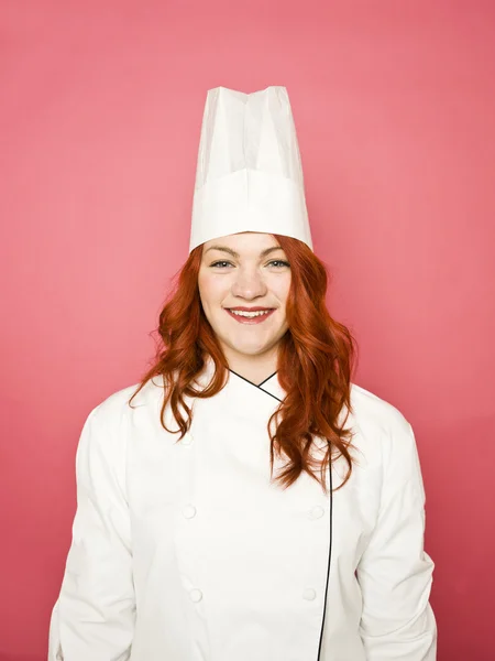 Female chef — Stock Photo, Image