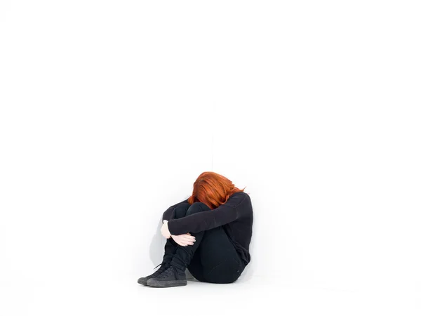 Smutna kobieta — Zdjęcie stockowe