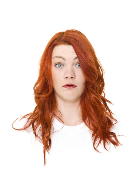 Red Haired woman — Stock Photo, Image