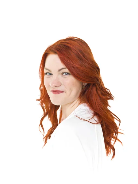 Red Haired woman — Stock Photo, Image