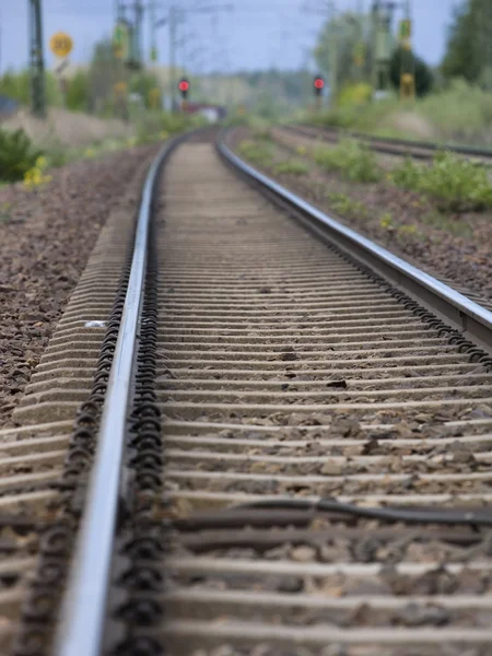 철도 트랙 — 스톡 사진