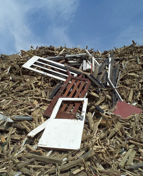Деревянный мусор — стоковое фото