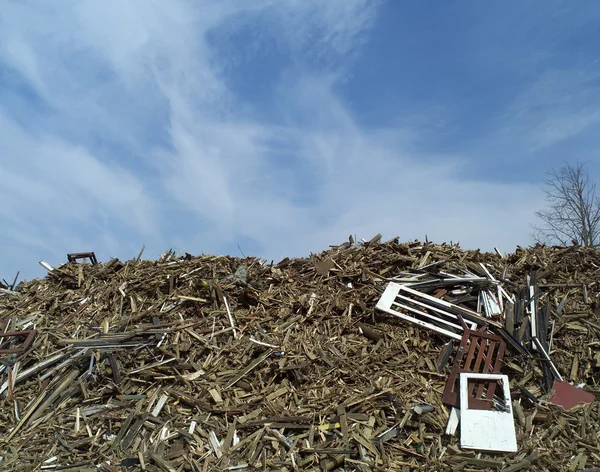Lixo de madeira — Fotografia de Stock