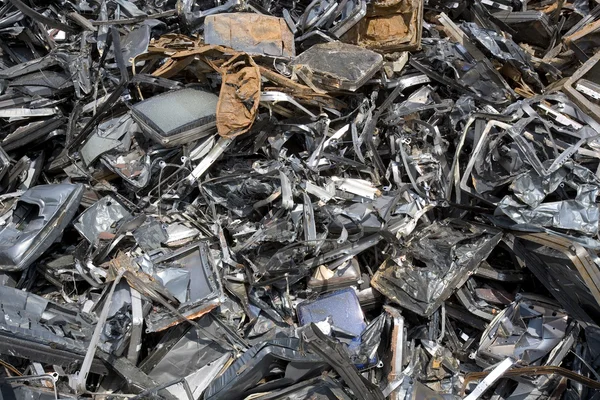 Metalen vuilnis — Stockfoto