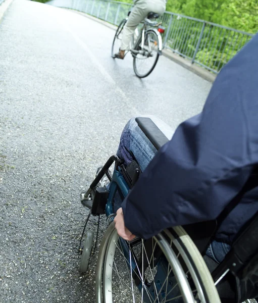 Інвалідного візка — стокове фото