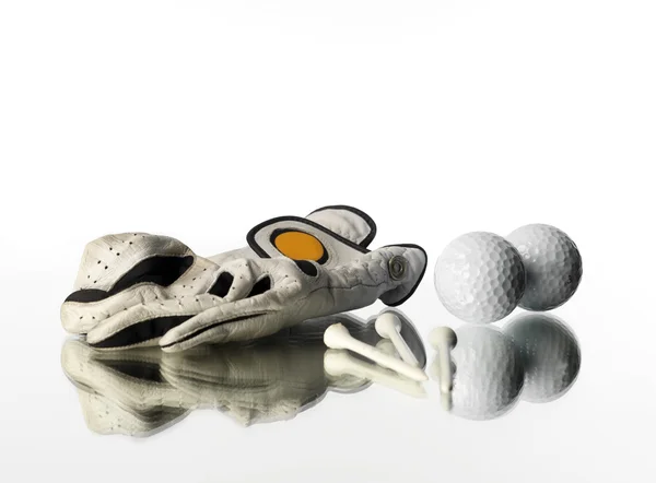 Objetos de golfe — Fotografia de Stock